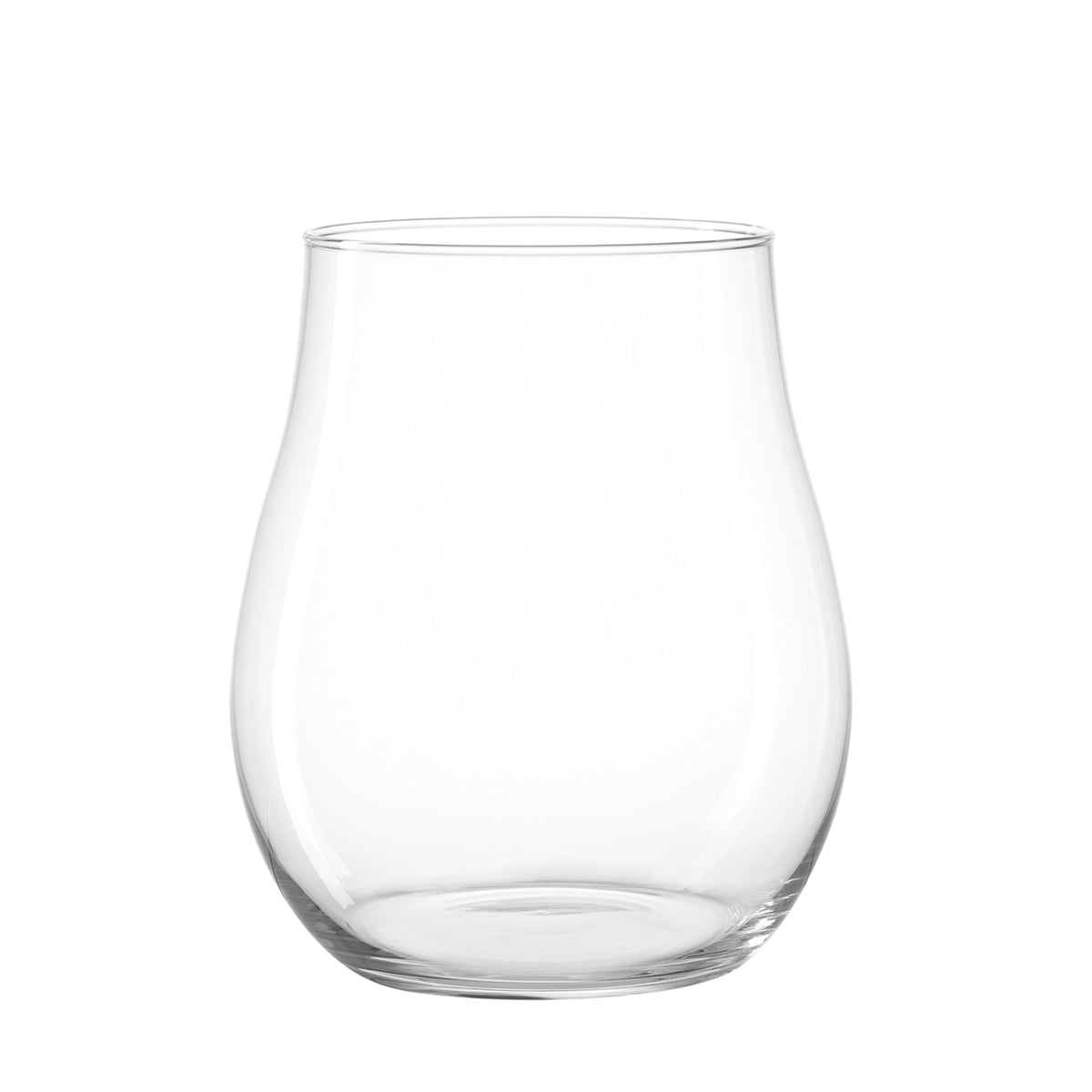 Windlicht GIARDINO aus klarem Glas, Vorderansicht