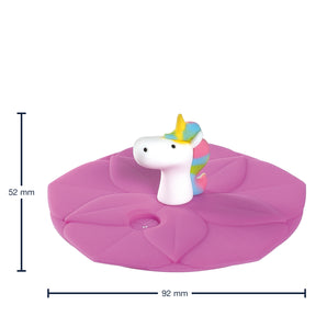 Massangaben zu Deckel BAMBINI 9 cm rosé Einhorn
