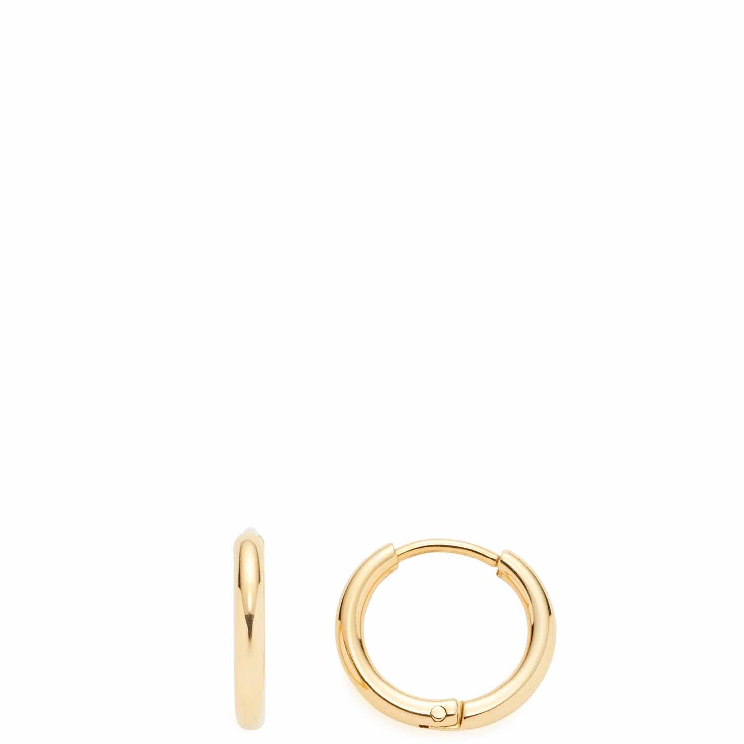 Creole LILO gold Beauty's in Goldfarbe, zwei Varianten nebeneinander