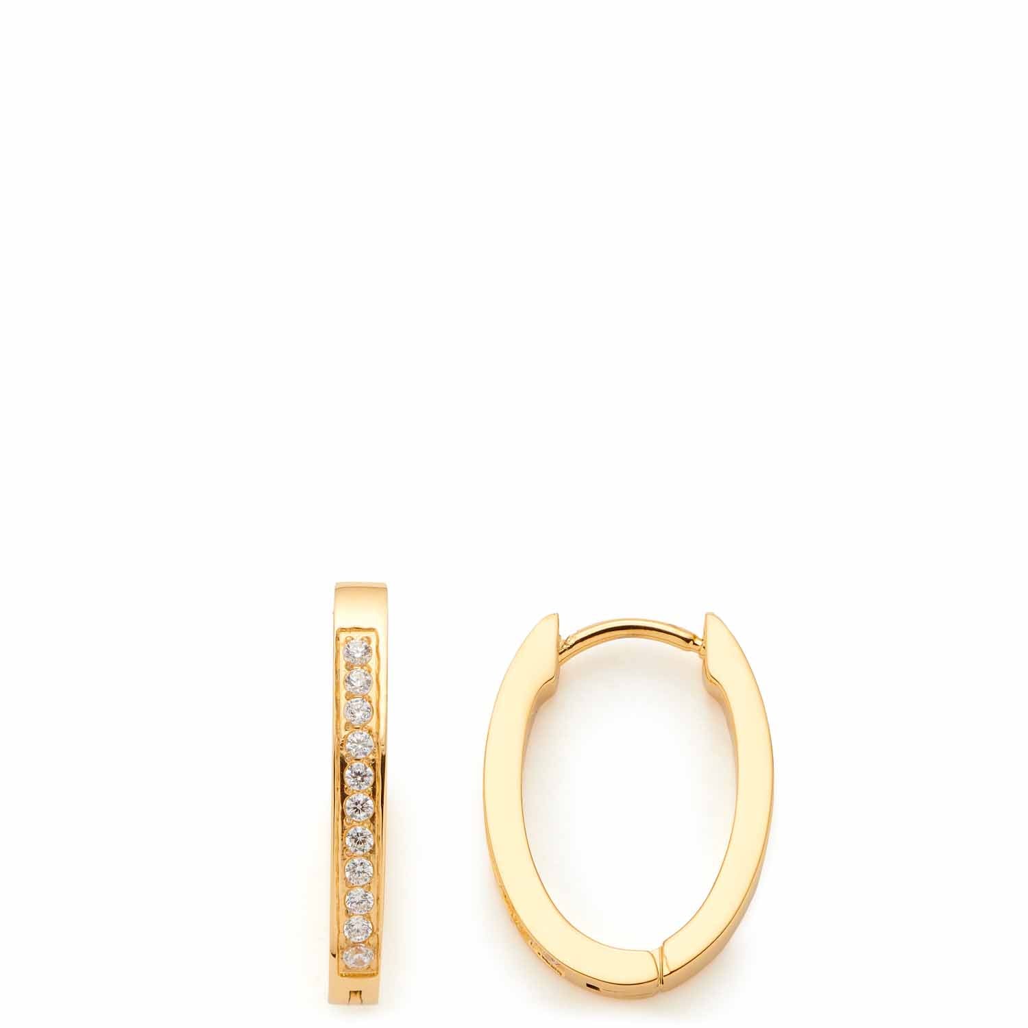 Creole RONIA gold glitz Beauty's mit Zirkonia-Steinen, zwei Ohrringe