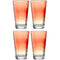 Trinkglas OPTIC 540 ml rot 4er Set