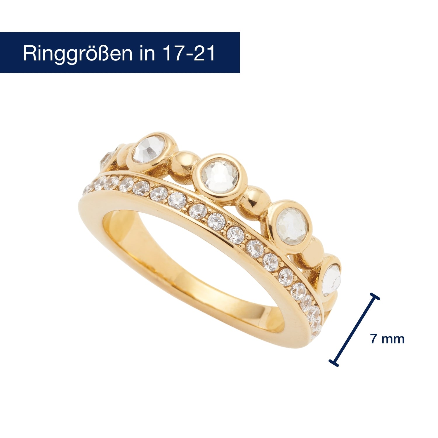 Massangaben zu Ring BOBBY 19 gold
