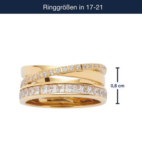 Massangaben zu Ring SARAH 18 gold