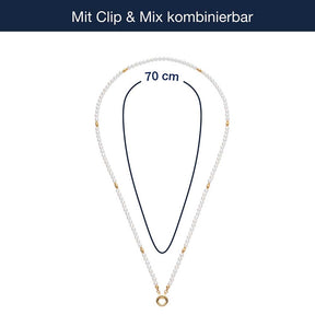 Massangaben zu Halskette CHRISTA Clip & Mix gold