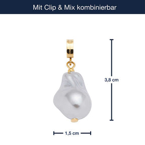 Massangaben zu Anhänger WILMI Clip & Mix gold