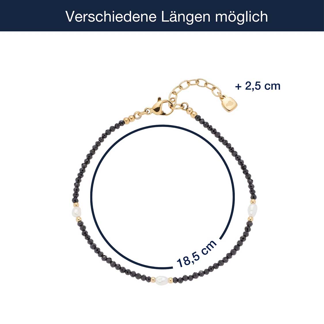 Massangaben zu Armband NOLA gold CIAO