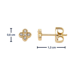 Messangaben zu Ohrstecker LISETTE gold CIAO