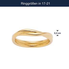 Massangaben zu Ring TWISTER 20 gold CIAO