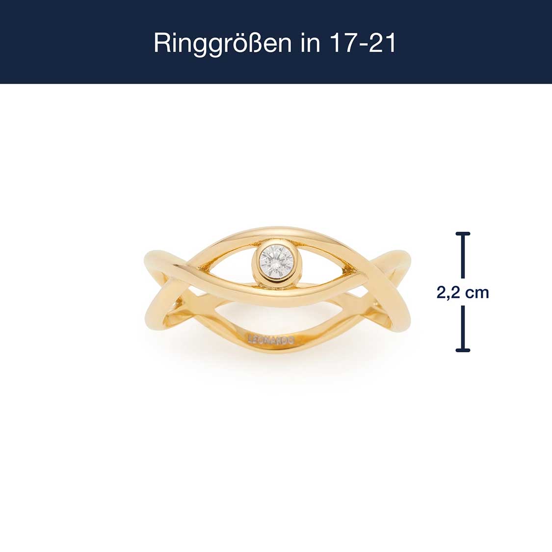 Massangaben zu Ring TAVARI 20 gold CIAO