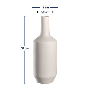 Massangaben zu Keramikvase MILANO 50 cm creme