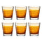Trinkglas VARIO STRUTTURA 250 ml orange 6er-Set