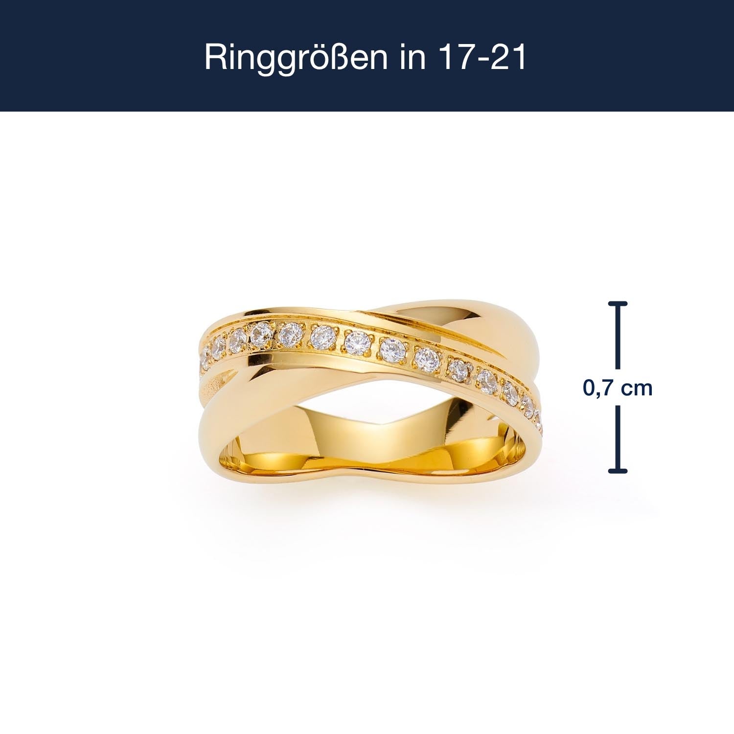 Massangaben zu Ring DARIA 21 gold
