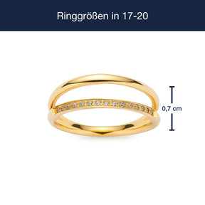 Massangaben zu Ring TINI 20 gold CIAO
