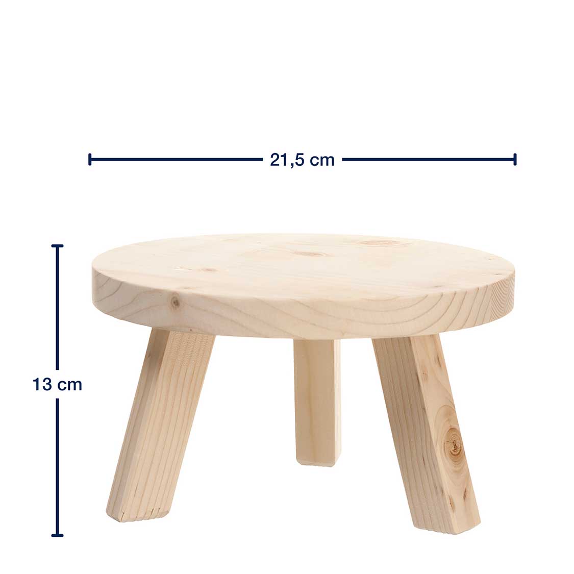 Massangaben zu Getränkespendersockel SUCCO beige Holz