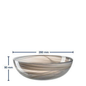 Massangaben zu Schale ALABASTRO 28 cm beige