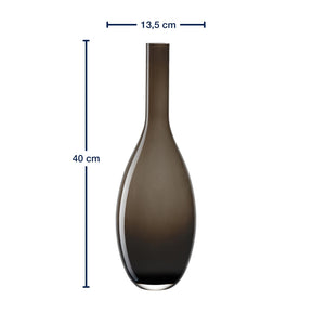 Massangaben zu Vase BEAUTY braun