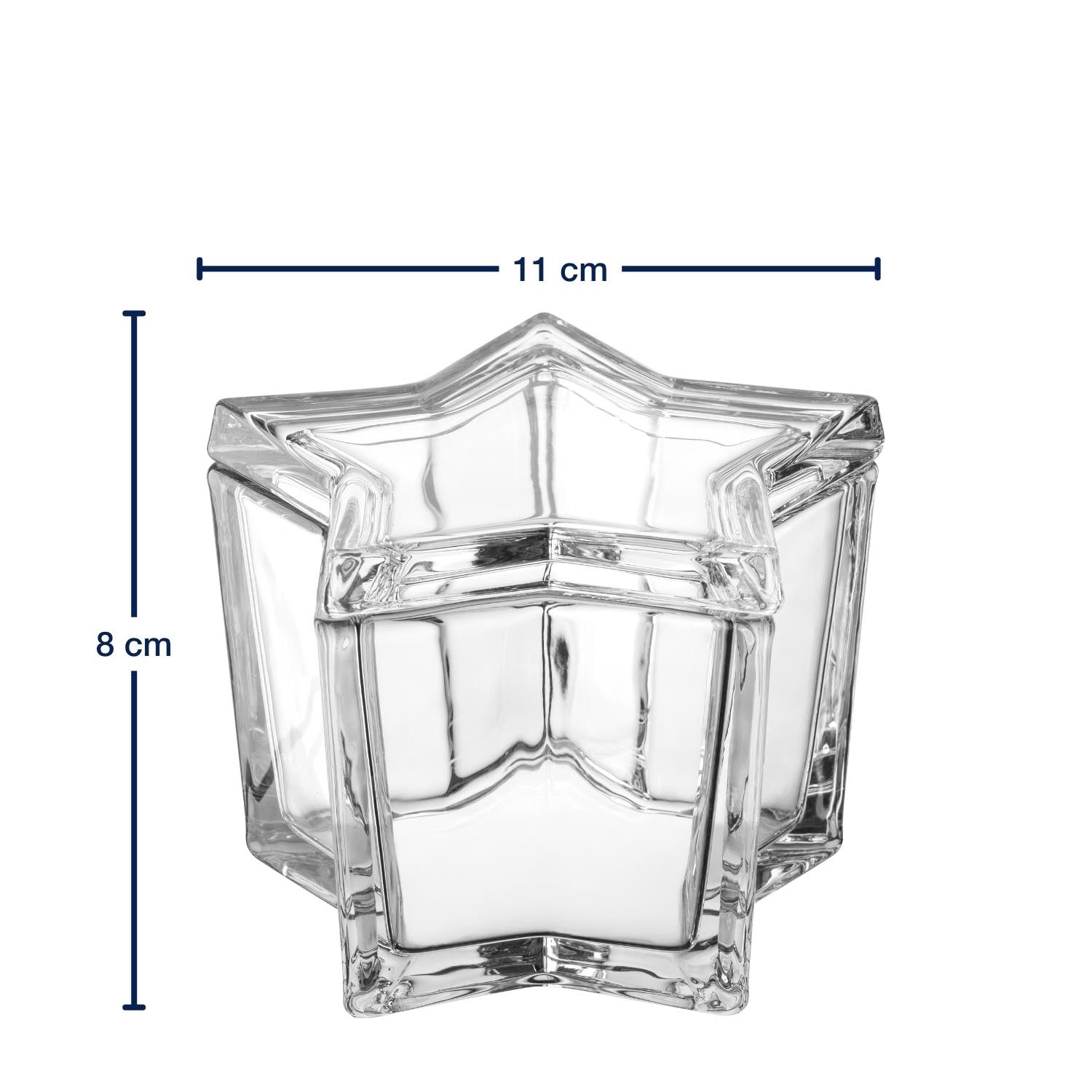 Massangaben zu Sterndose RIPOSO 8 cm
