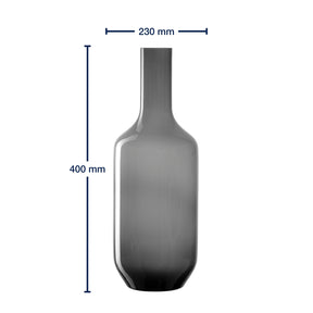Massangaben zu Vase MILANO 64 cm grau