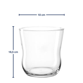 Massangaben zum Windlicht VITA 19 cm