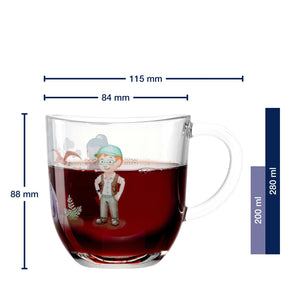 Massangaben zu Tasse BAMBINI AVVENTURA 280 ml Dino