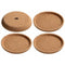 Korkuntersetzer GOCCE 9 cm 4er-Set