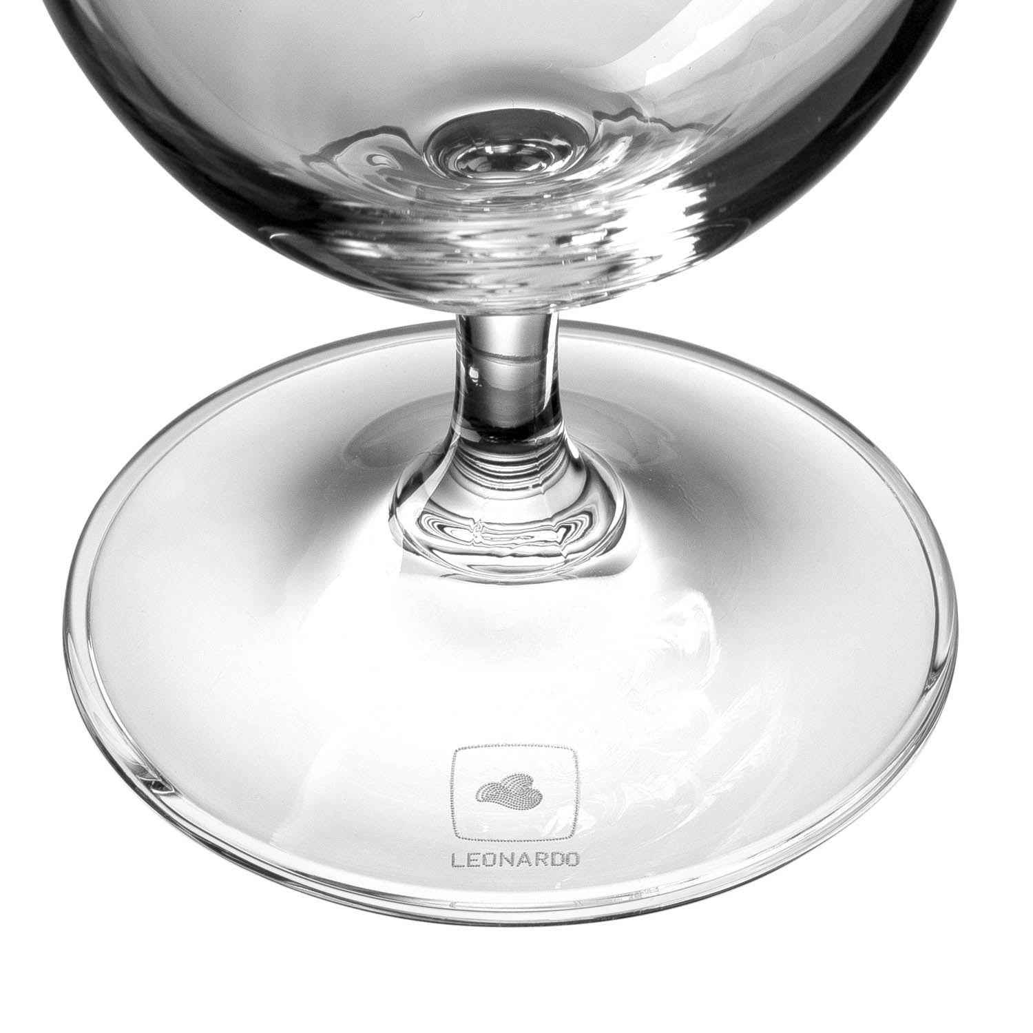 Wasserglas DAILY 370 ml mit Gravur auf der Unterseite, Detailansicht