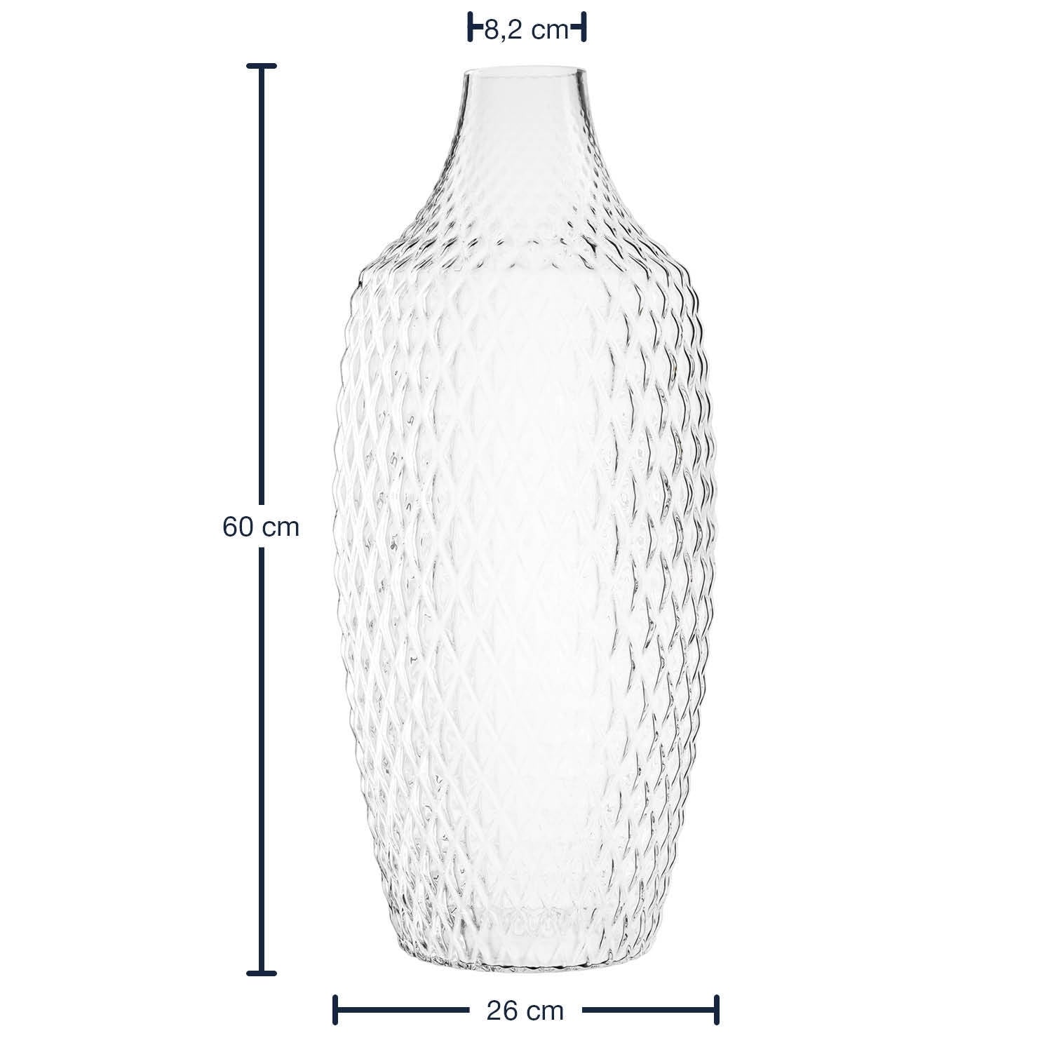 Massangaben zur Vase POESIA 60 cm