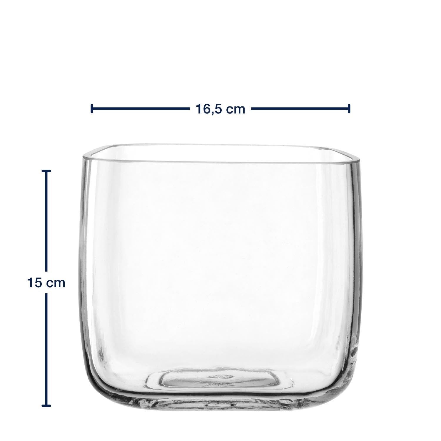 Massangaben zu Vase/Windlicht PIETRA 15 cm