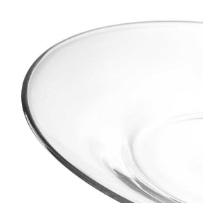 Untertasse TÈ PER TE, klares Borosilikat, Detailansicht des Rands