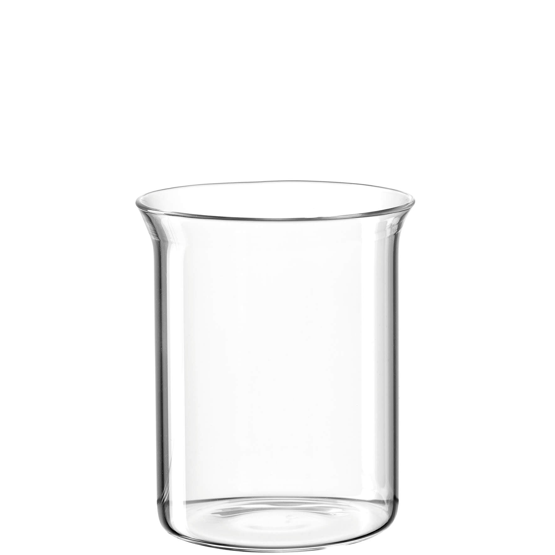 Ersatz Teeglas BALANCE 220ml, klares Glas, zylindrische Form, freigestellt