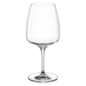 Rotweinglas CESTI 500 ml, klares Glas, freigestellt vor weißem Hintergrund