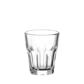 Stamper ROCK 50 ml aus klarem Glas, Frontansicht