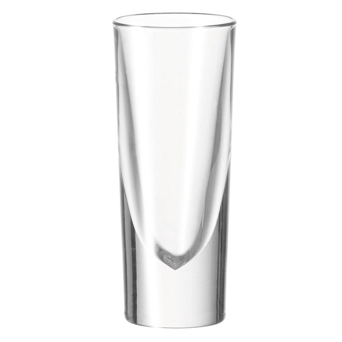 Grappa Becher GILLI 130 ml aus klarem Glas, Frontansicht
