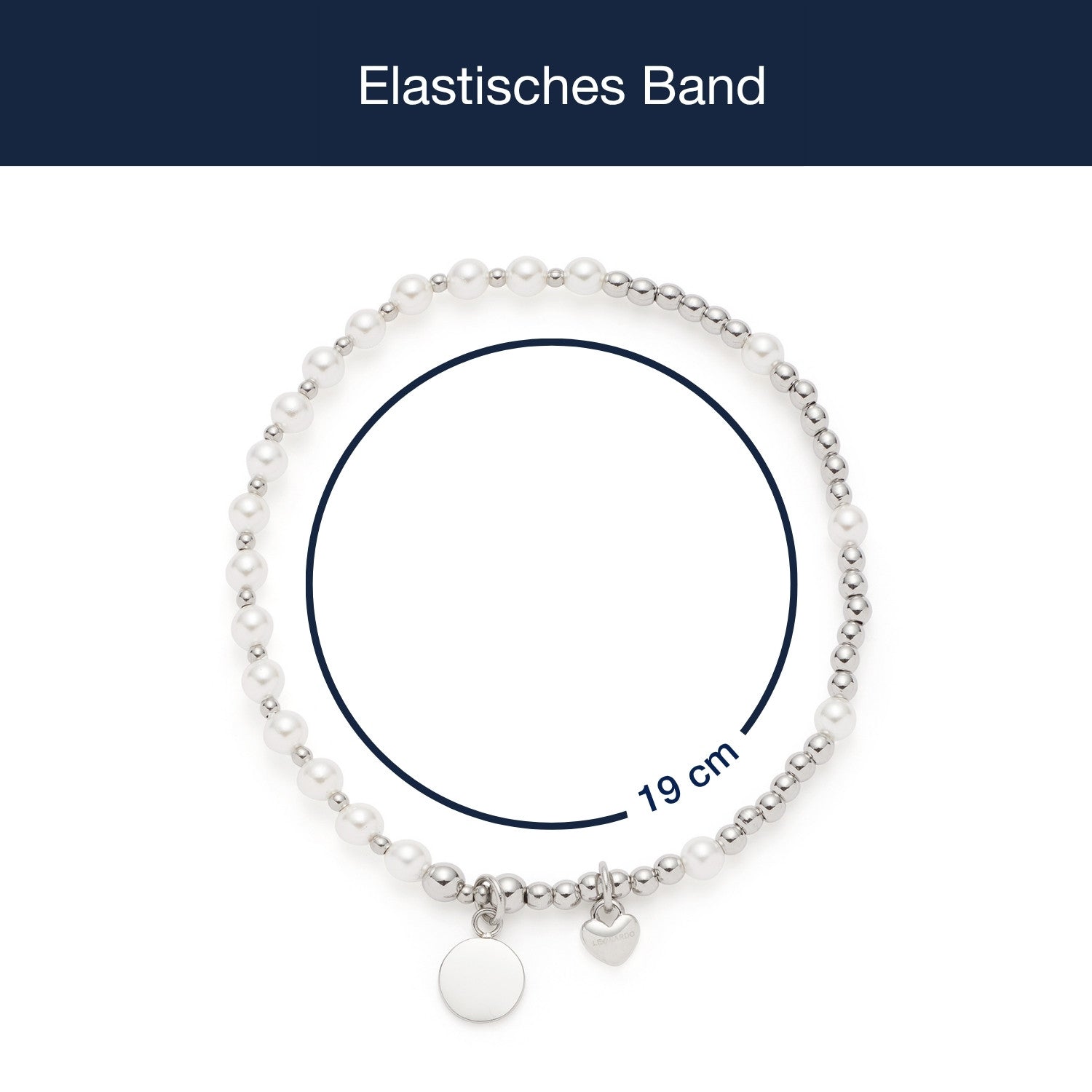 Massangaben zum Armband LIARA You & Me mit persönlicher Gravur