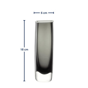 Massangaben zu Solifleurvase PIETRA 18 CM grau
