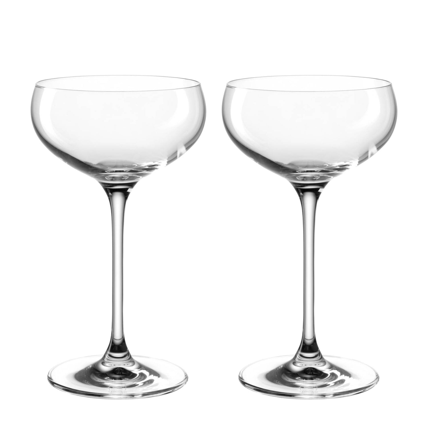 Sektschale SPECIAL EDITION 315 ml 2er-Set, zwei klare Gläser nebeneinander